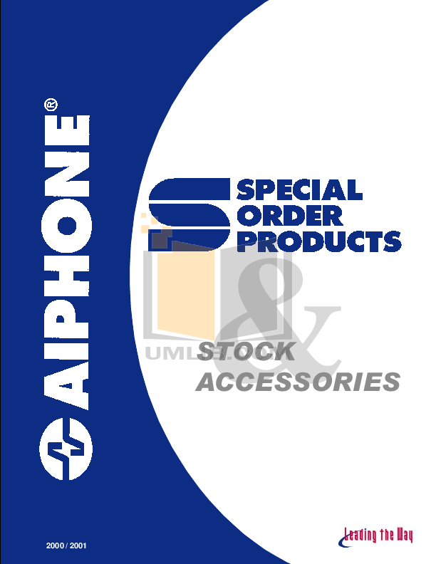 Download free pdf for Aiphone LDF-20C Intercoms Other manual